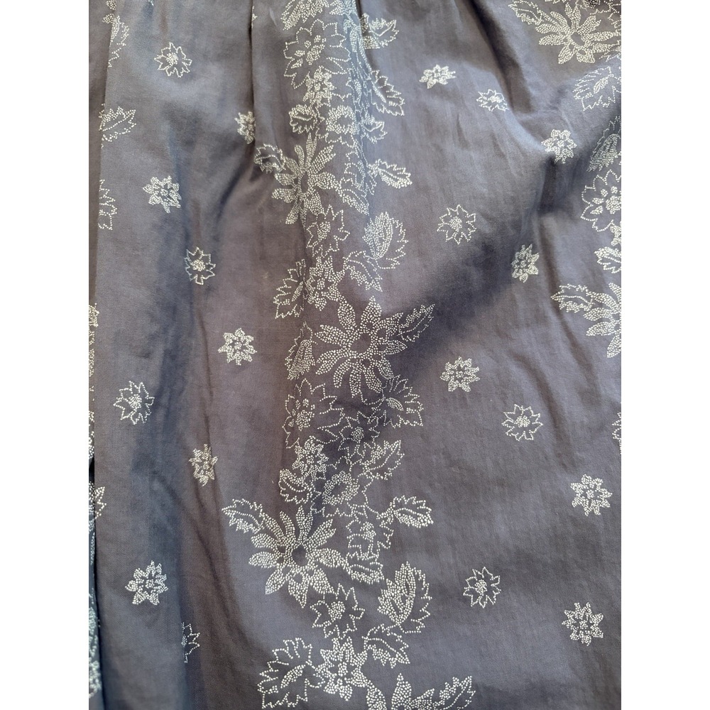 Universal Thread Women's Blue Floral Print Smocked Midi A-Line Dress Size M NWT - Picture 9 of 13